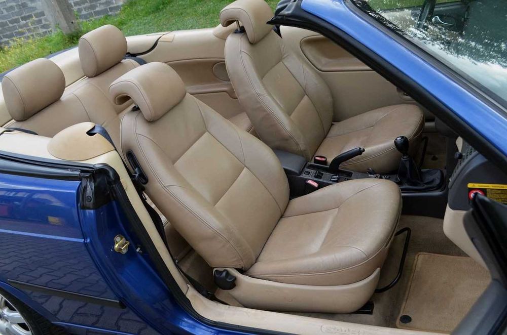 Piękny KLASYK Saab 93 Cabrio 2.0 TURBO  SKÓRY klima oryginał! ZAMIANA