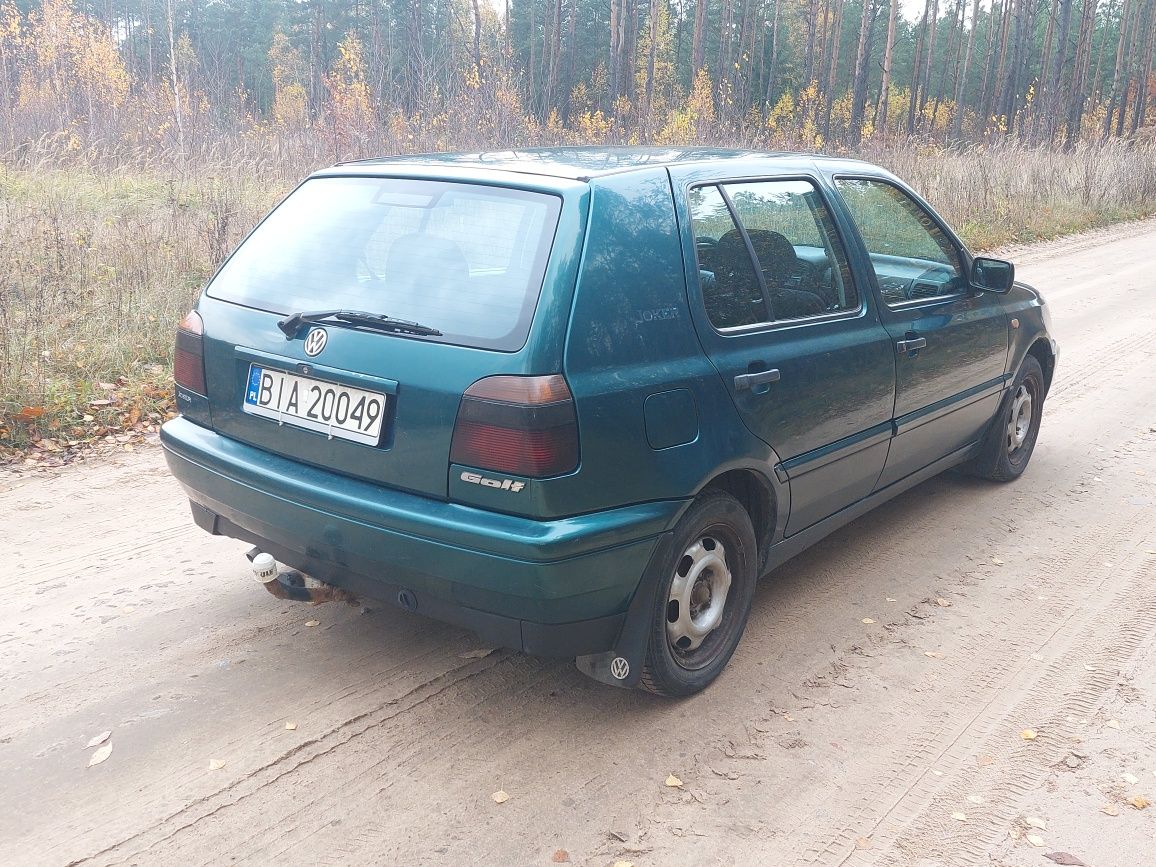 VW GOLF 3 1997 1.8 benzyna + gaz, hak