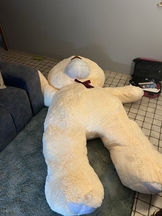 величезний плюшевий ведмідь 2-2,5 м 52 кг