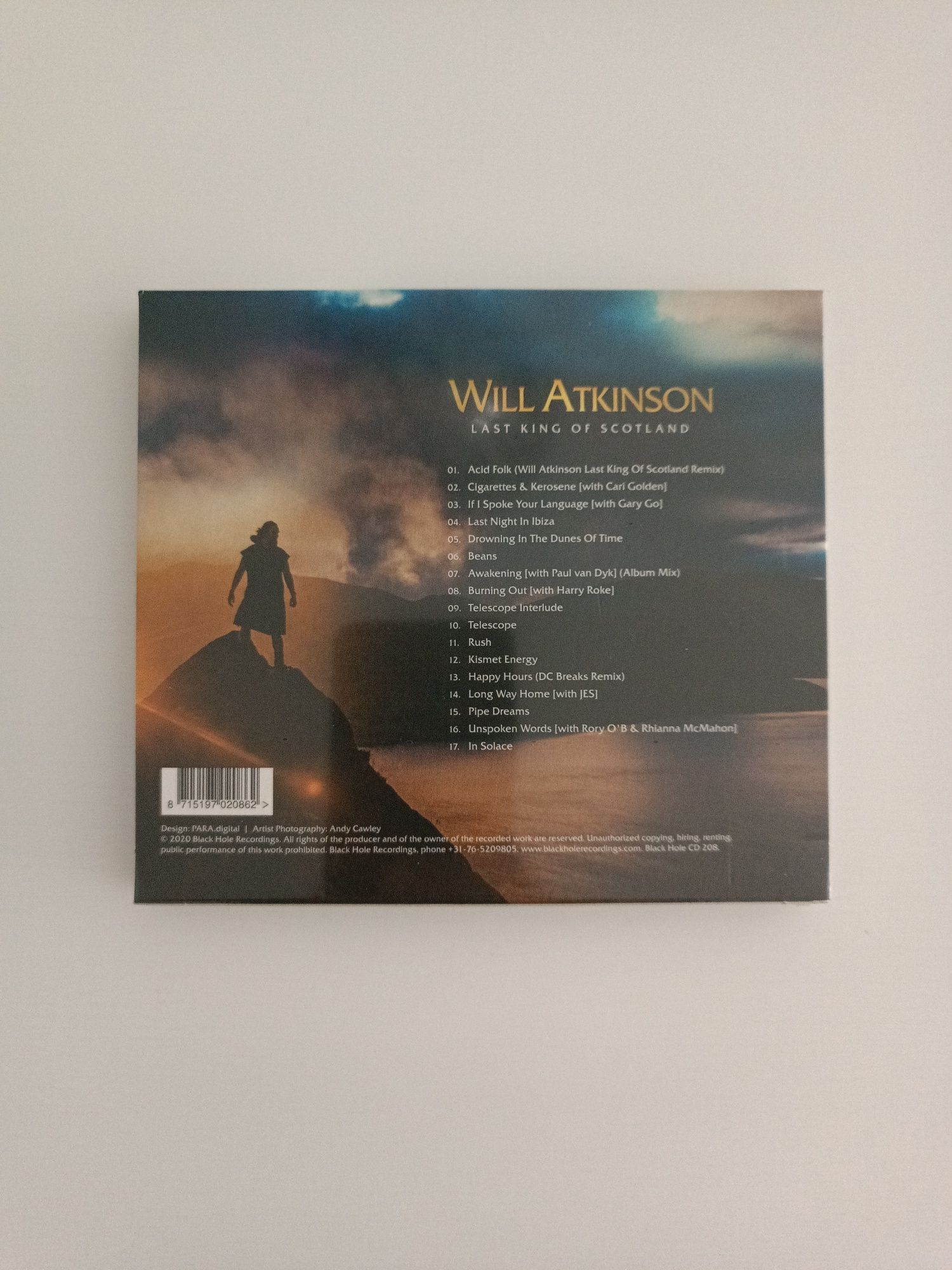 Will Atkinson - Last King Of Scotland (Artist Album) nowa, folia