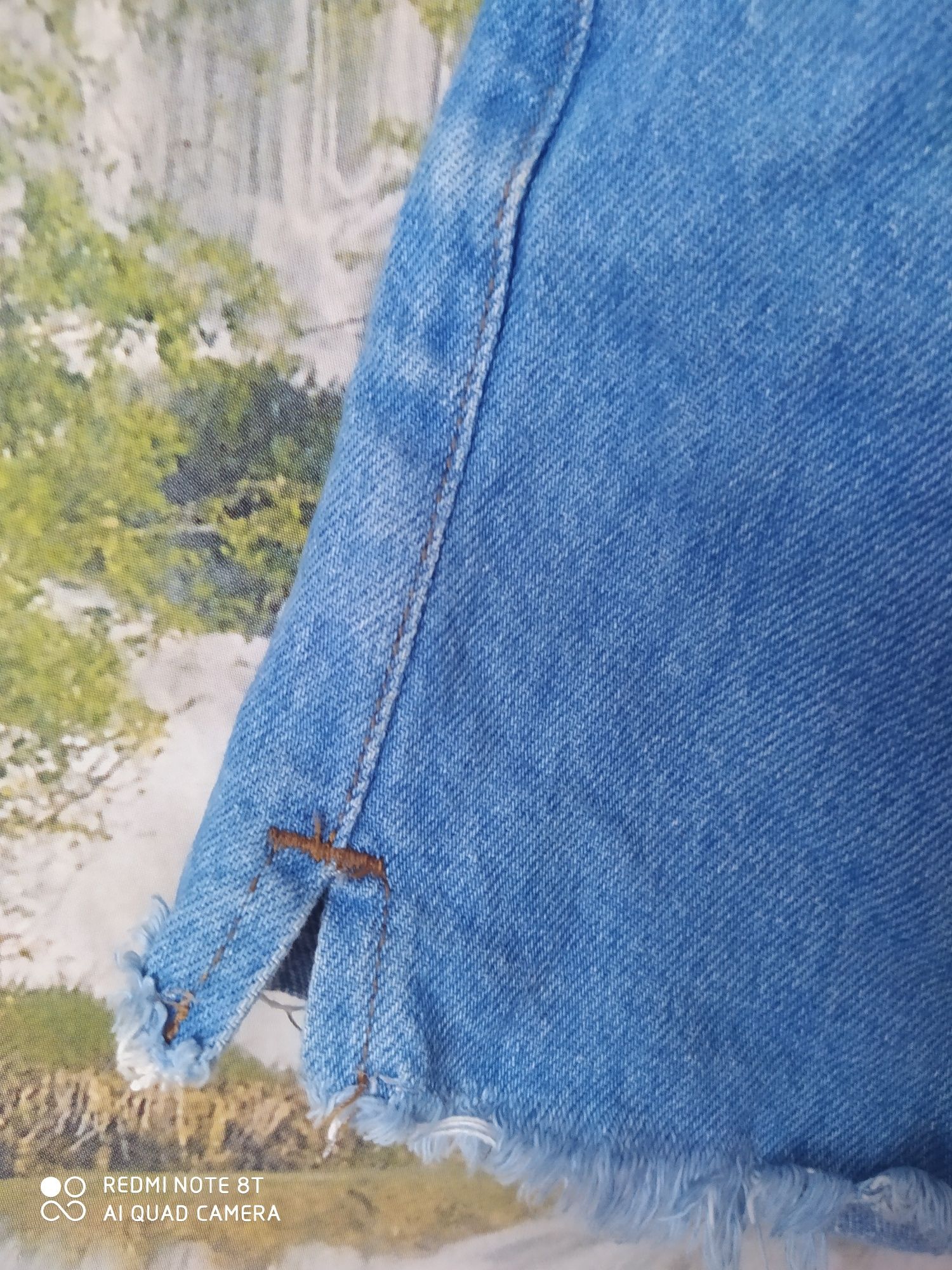 Krótkie spodenki szorty  jeansowe xxl