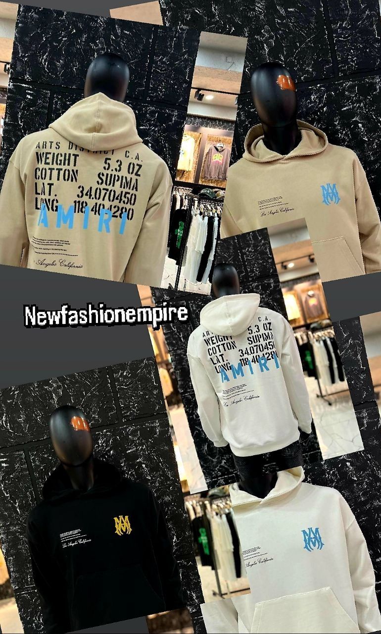 Hoodie Amiri  -  excelente qualidade