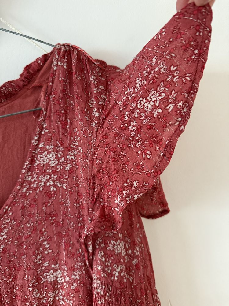 Zwiewna boho sukienka tunika next piękna