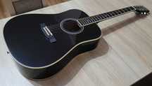 Gitara. Gitara Akustyczna Harley Benton D-120BK B-Stock czarna.