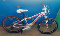 Велосипед Optima 24'' FLORIDA біло-рожевий