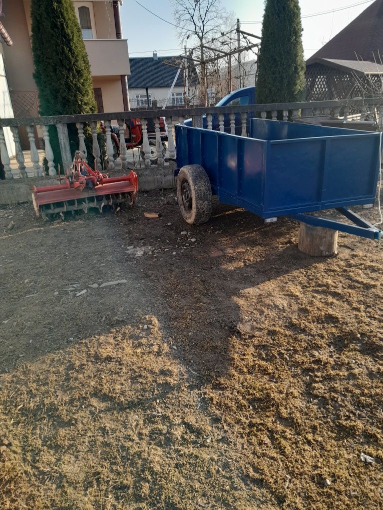 Трактор YanMar F15D + прицеп + фреза