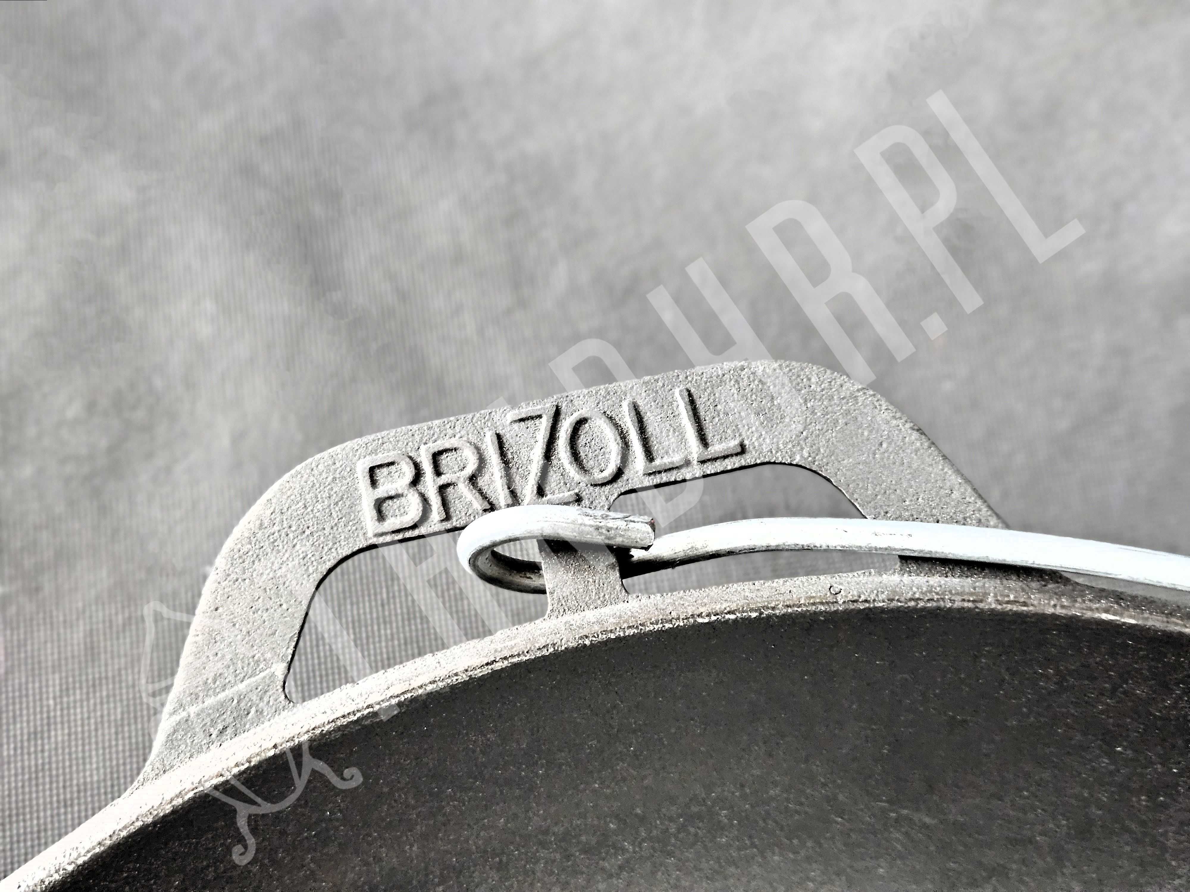BRIZOLL Kociołek żeliwny KAZAN 12 L z pokrywą