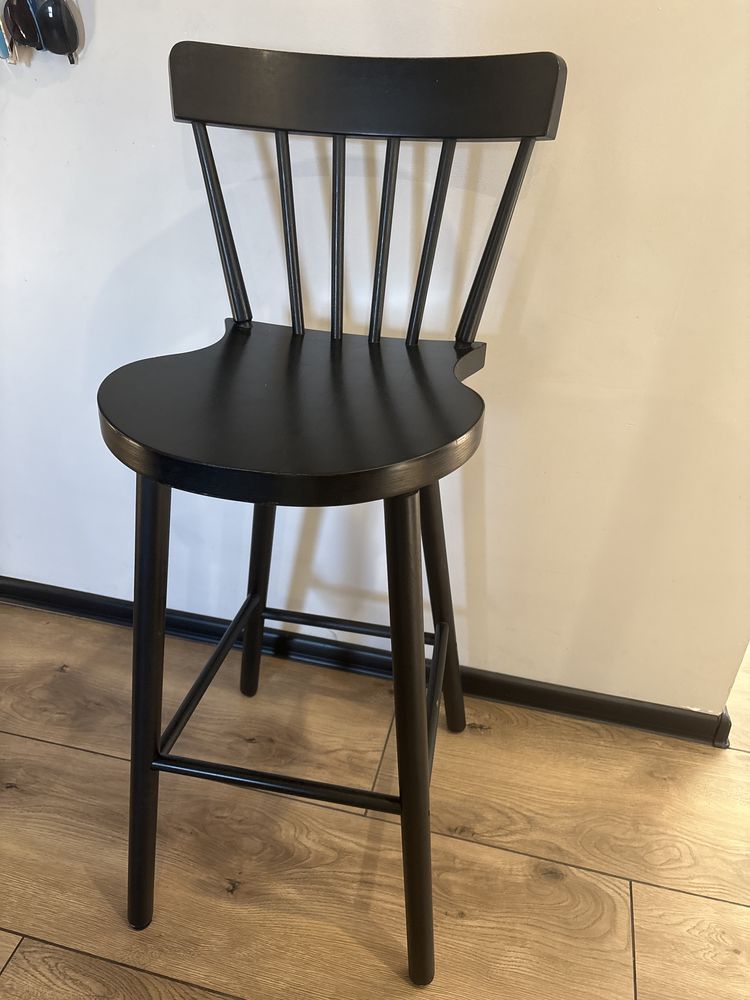 Krzesło hoker barowe stolek barowy z oparciem norraryd ikea
