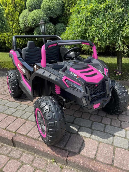 Dwuosobowy samochód Buggy Auto na akumulator dla 2 dzieci 4X200W 24V