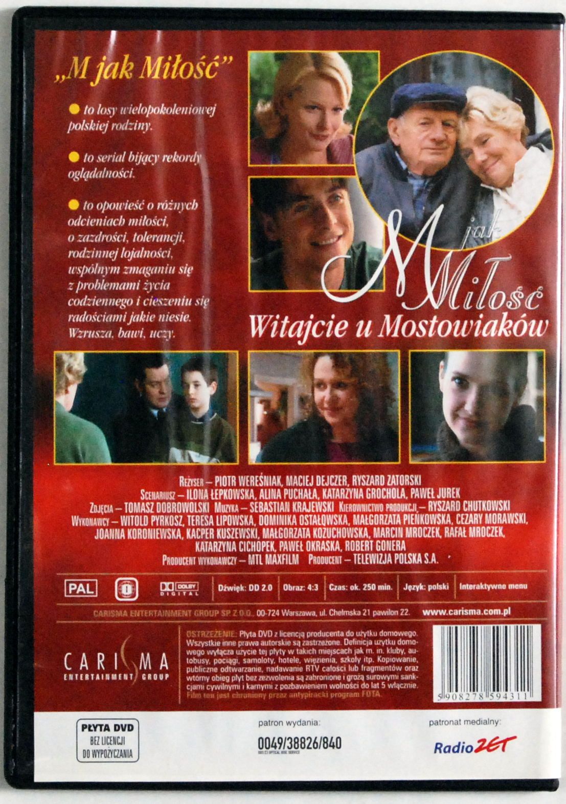 DVD M Jak Miłość - odc. 55 - 60