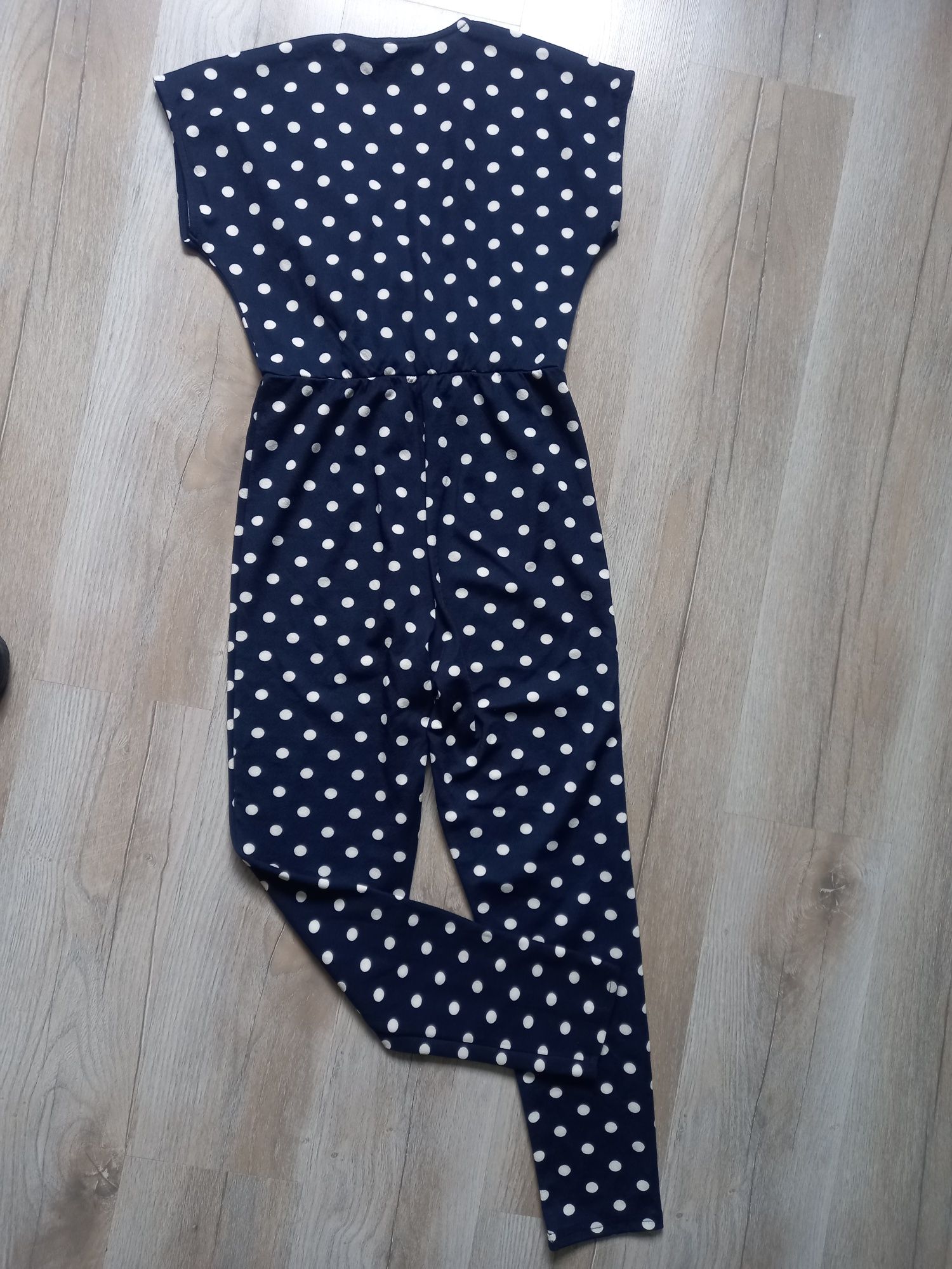 Kombinezon bluzka spodnie kropki  D - Xel roz 14/164 S XS M
