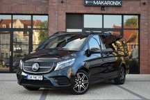 Mercedes-Benz Klasa V V300d 4Matic Avangarde-AMG Dlugi z Hakiem 7 Miejsc Gwar. do 08.2026r
