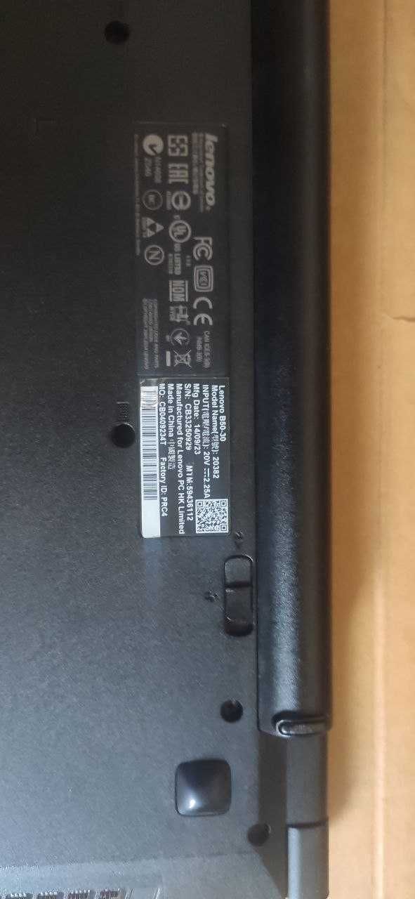 Ноутбук Lenovo B50-30 4GB RAM Geforce 820м 2 гб