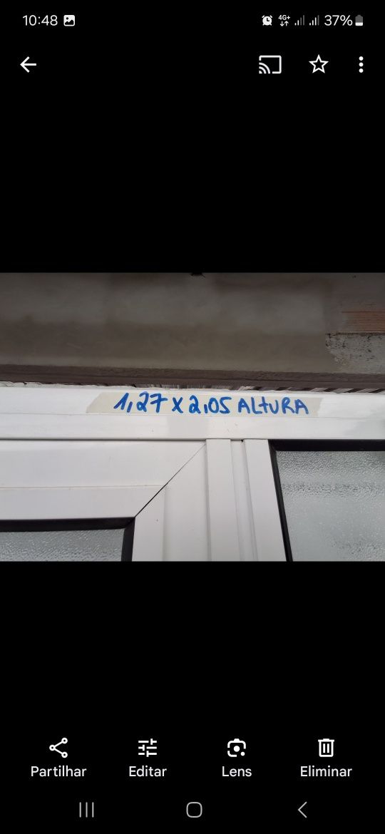Portas aluminio vidro duplo