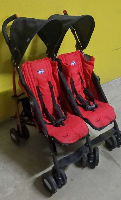 CHICCO carrinho de Gémeos Echo Twin Garnet