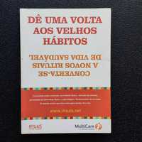 Livro converta se a novos rituais de vida saudável