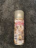 brokat w sprayu do dekoracji