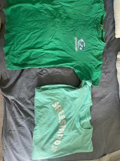 escola Salesianos t shirts de educação fisica tamanhos varios