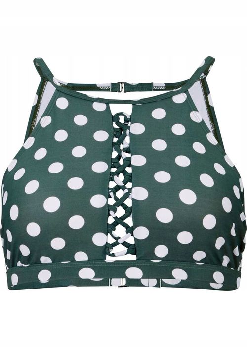 B.P.C biustonosz bikini bustier w grochy ^36