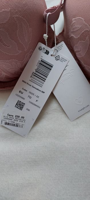 Nowy Biustonosz 70F Triumph Wild Rose Sensation