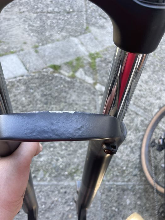 Sr Suntour XCM sztywna os qr