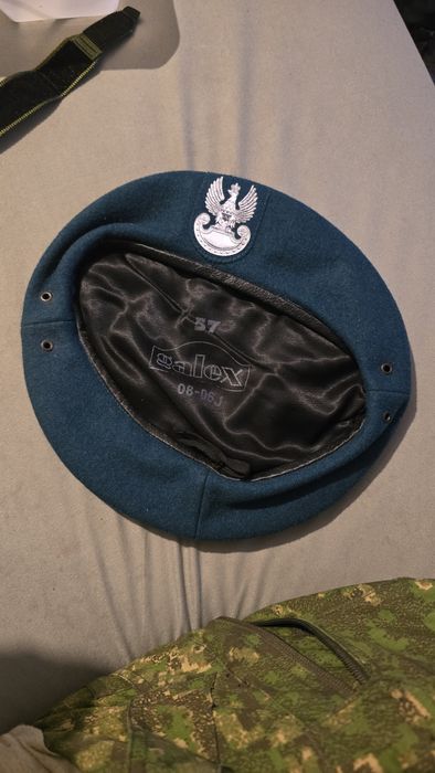 Beret zielony WP rozmiar 57