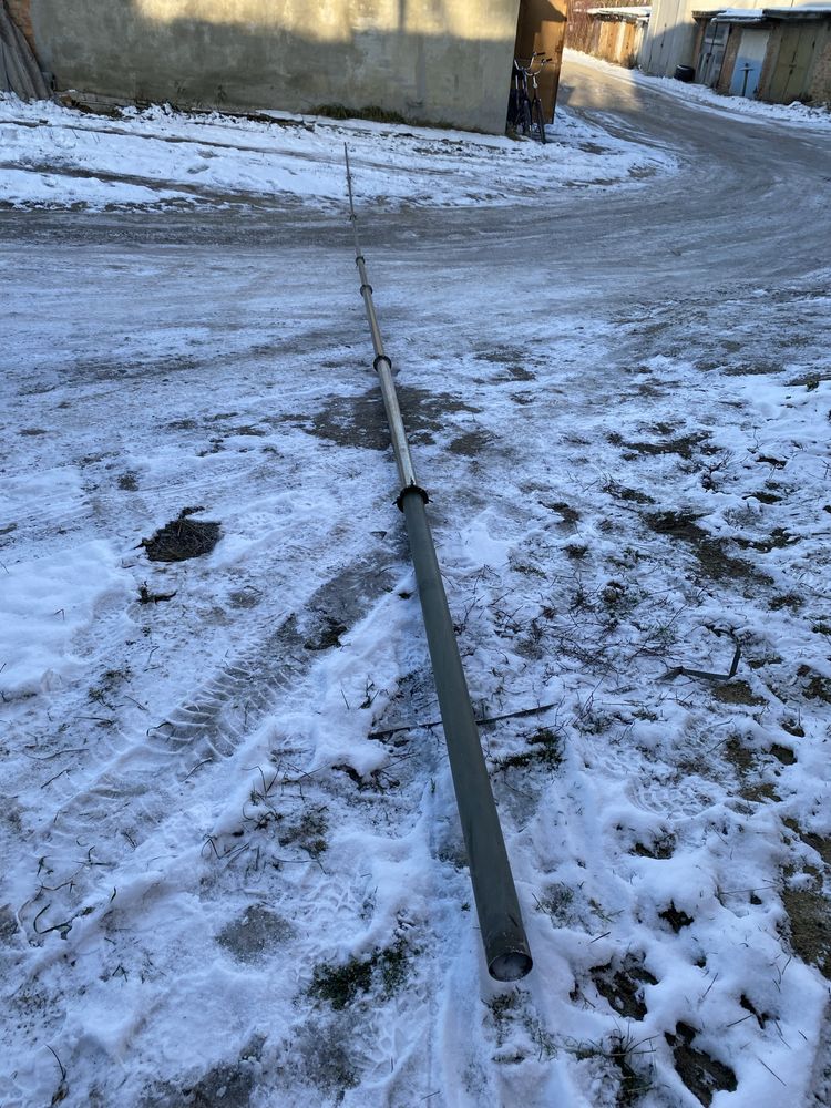 Штиця аллюмінієва телескопічна. 10 м
