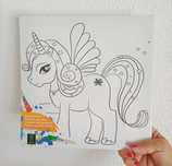 Tela infantil para pintar