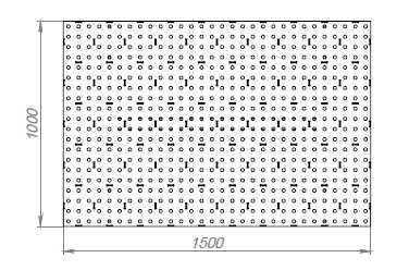 Стол сварочный 1500х1000 толщина металла 5мм