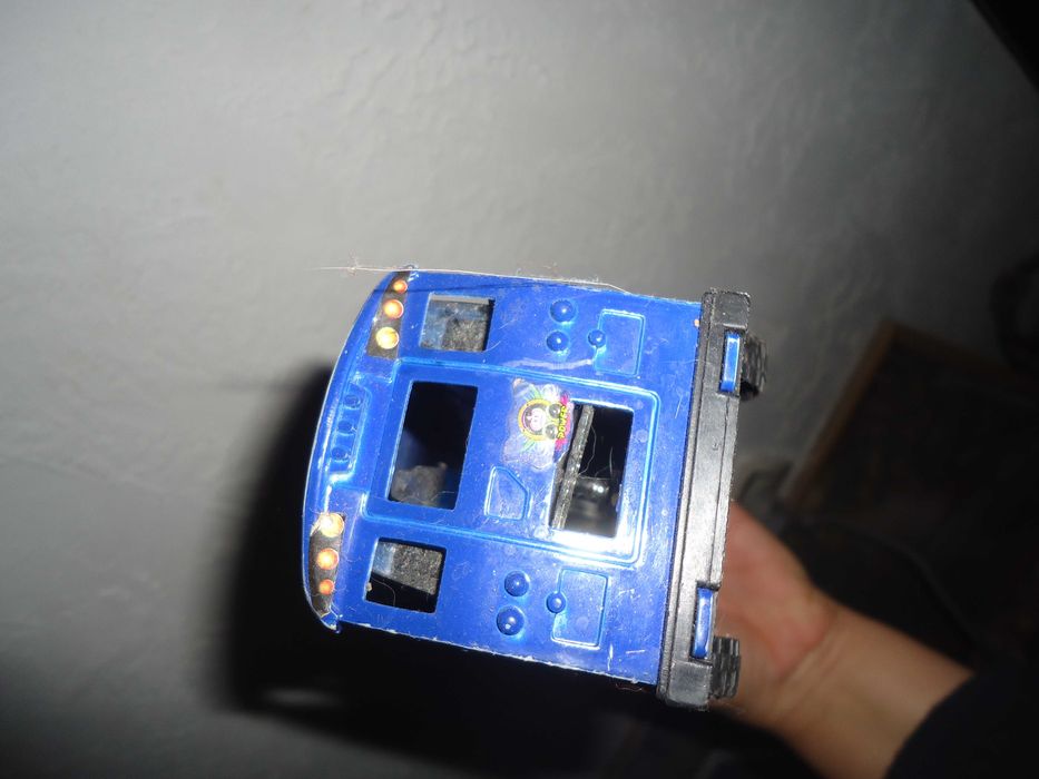 машинка Автобус пластик