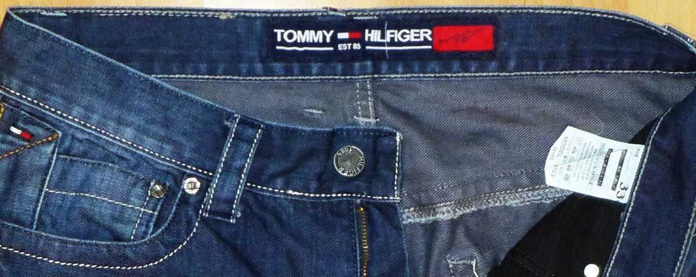 Tommy Hilfiger - spodnie jeansowe 33 M
