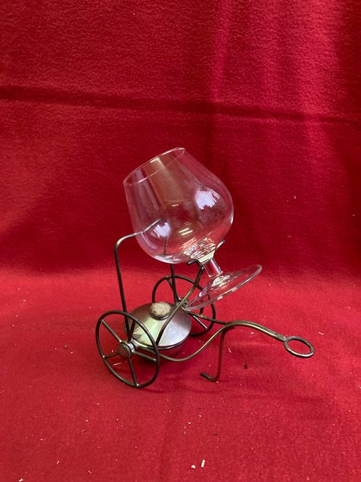 suporte de cálice aquecido, em prata