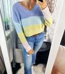 Hollister Sweter damski pastelowy oversize XS