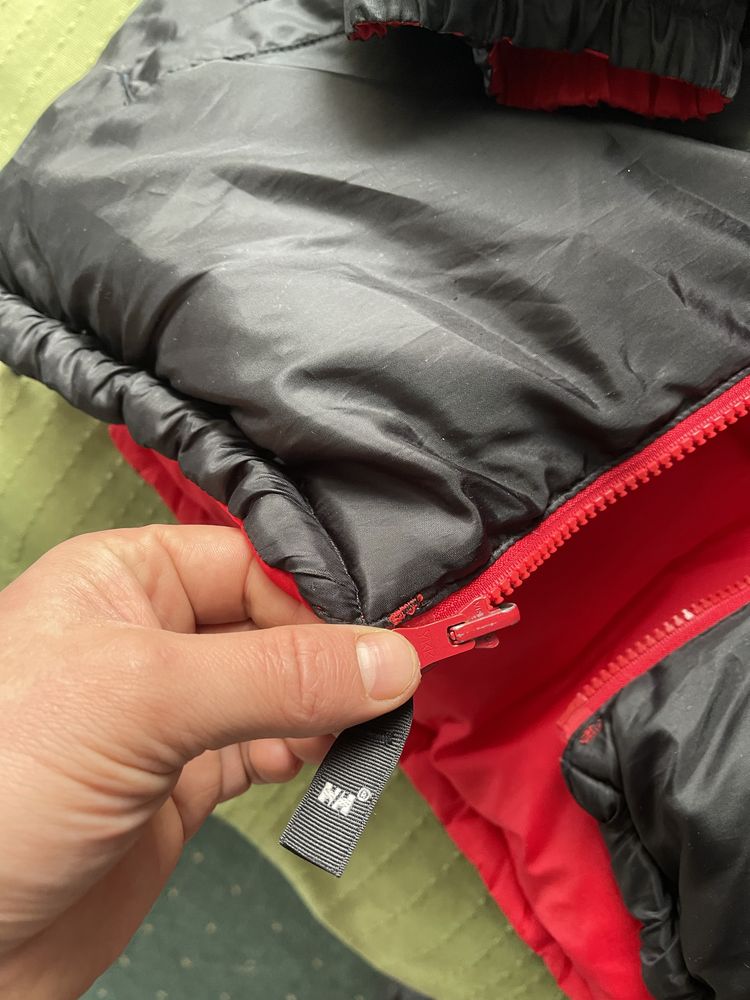 Dwustronna męska zimowa puchowa kurtka Helly Hansen rozmiar L