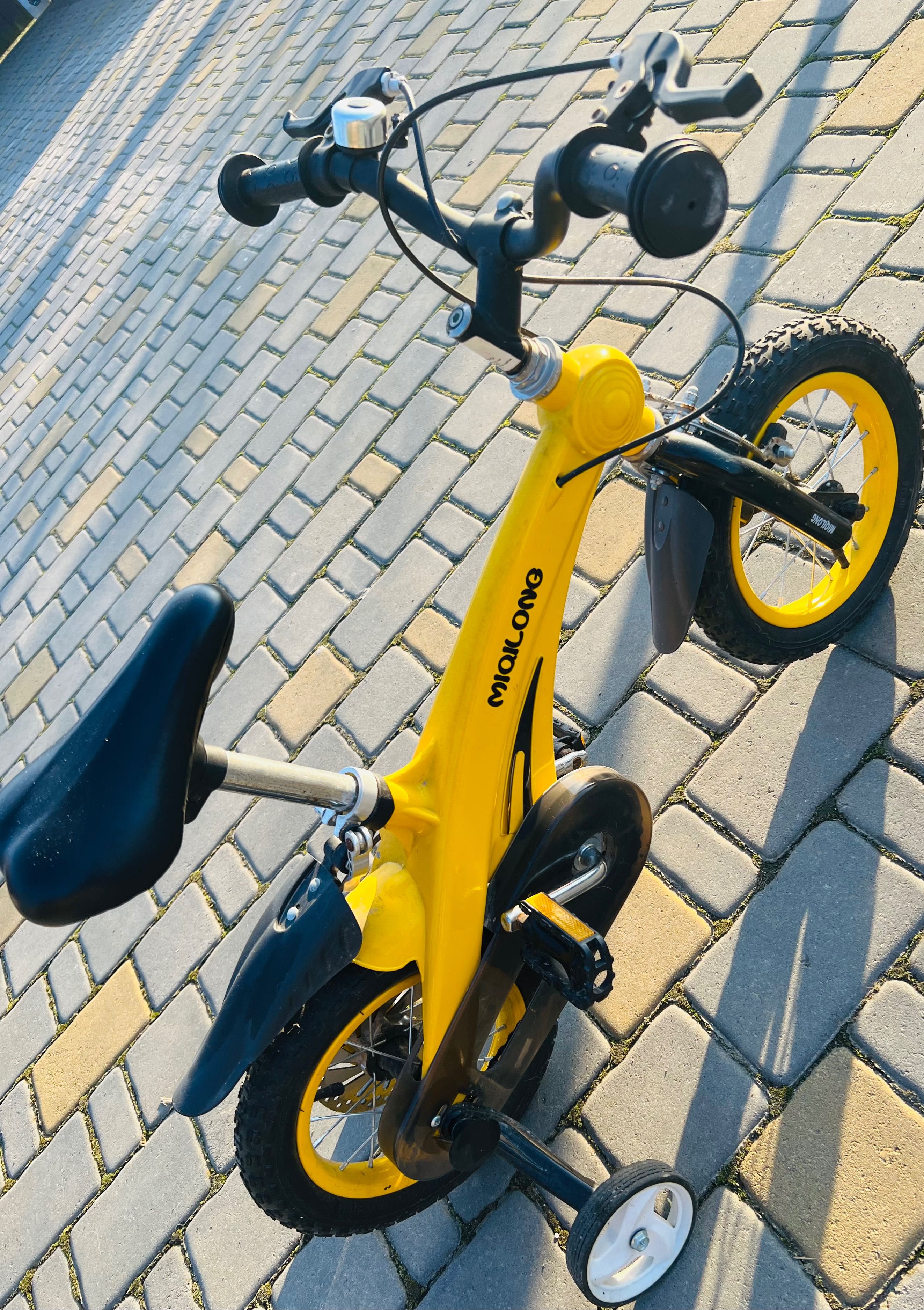 Дитячий велосипед Miqilong JZB Жовтий 16