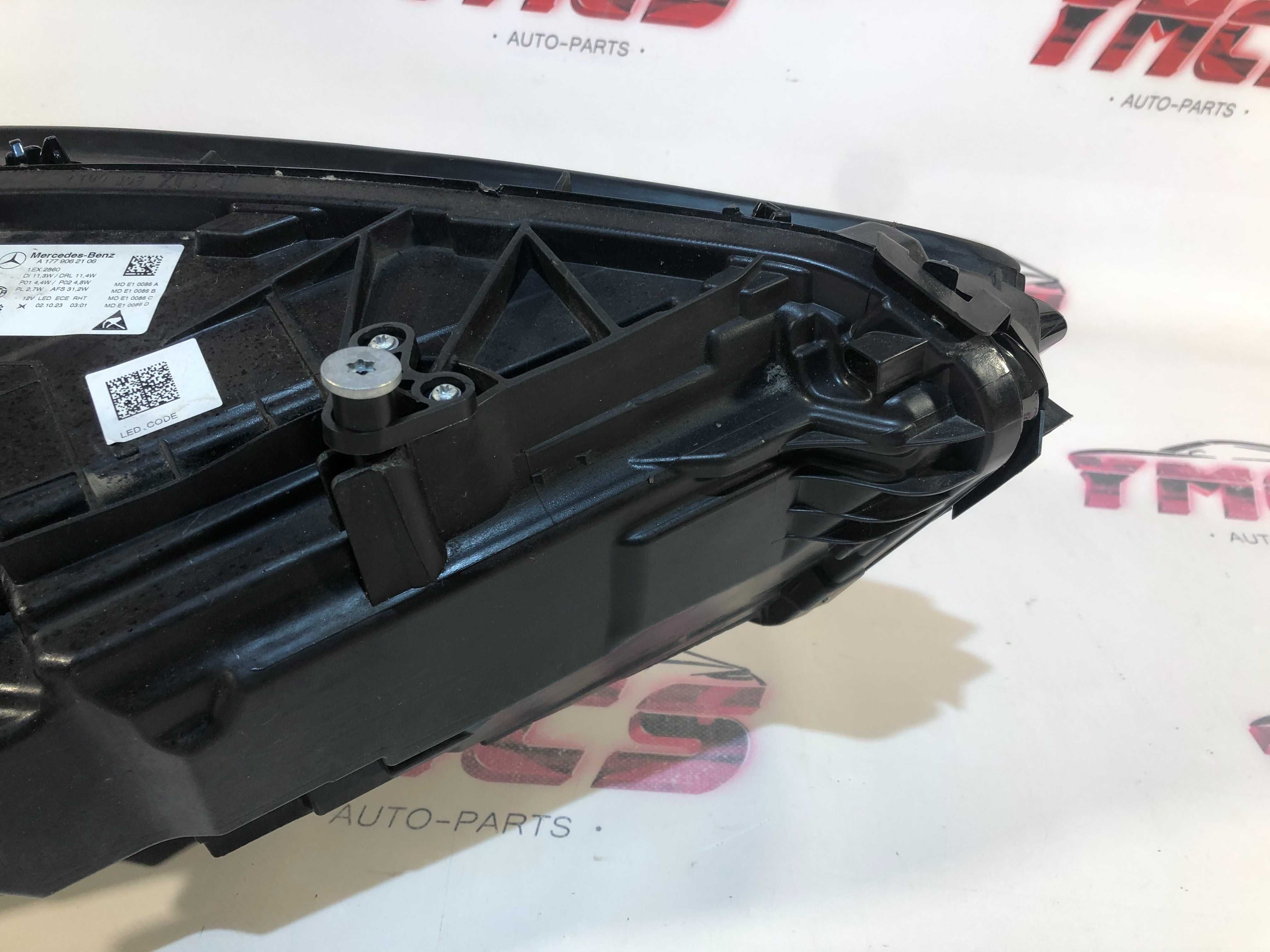 Farol Frente Otica MERCEDES CLASSE A W177 FACELIFT Esquerdo Original