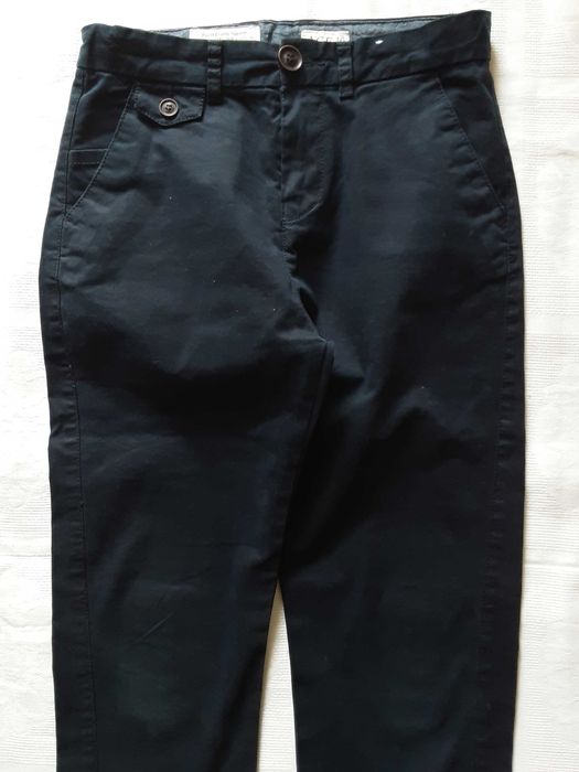 146 152 Matalan eleganckie spodnie granatowe casual