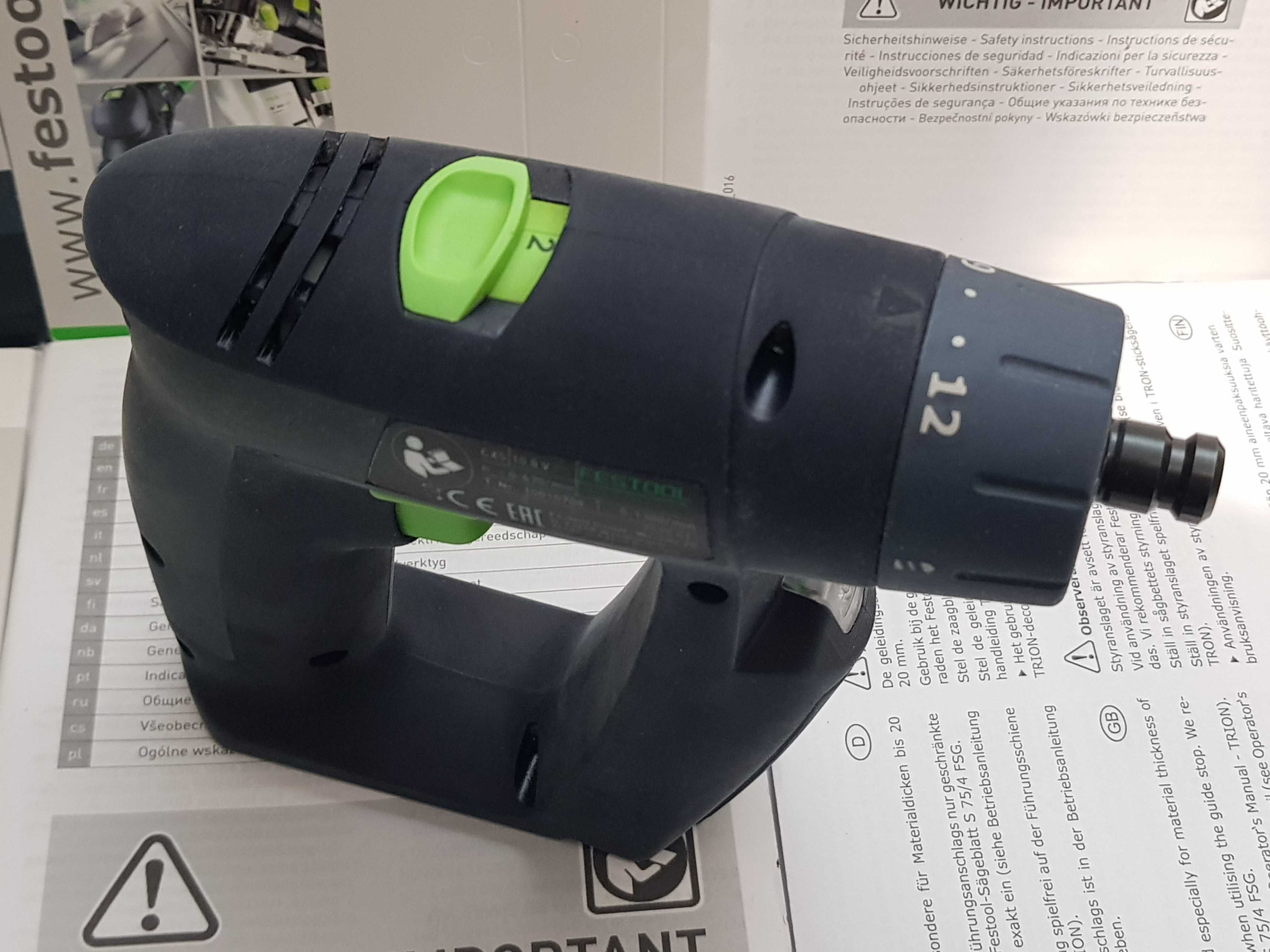 Wkretarka kompaktowa FESTOOL CXS najlepsza 10,8v 12v body