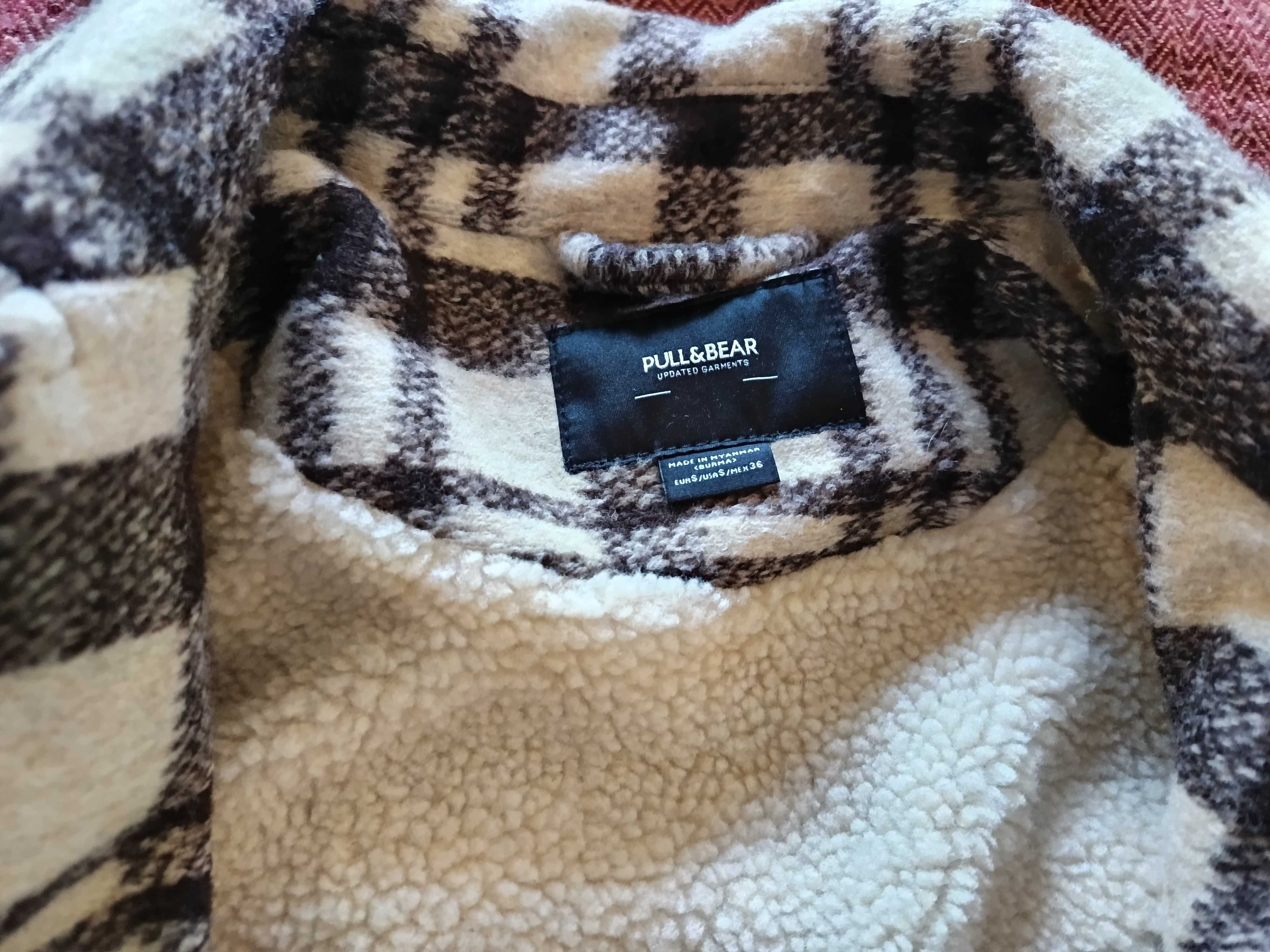 Camisa tipo casaco Pull&Bear S nova