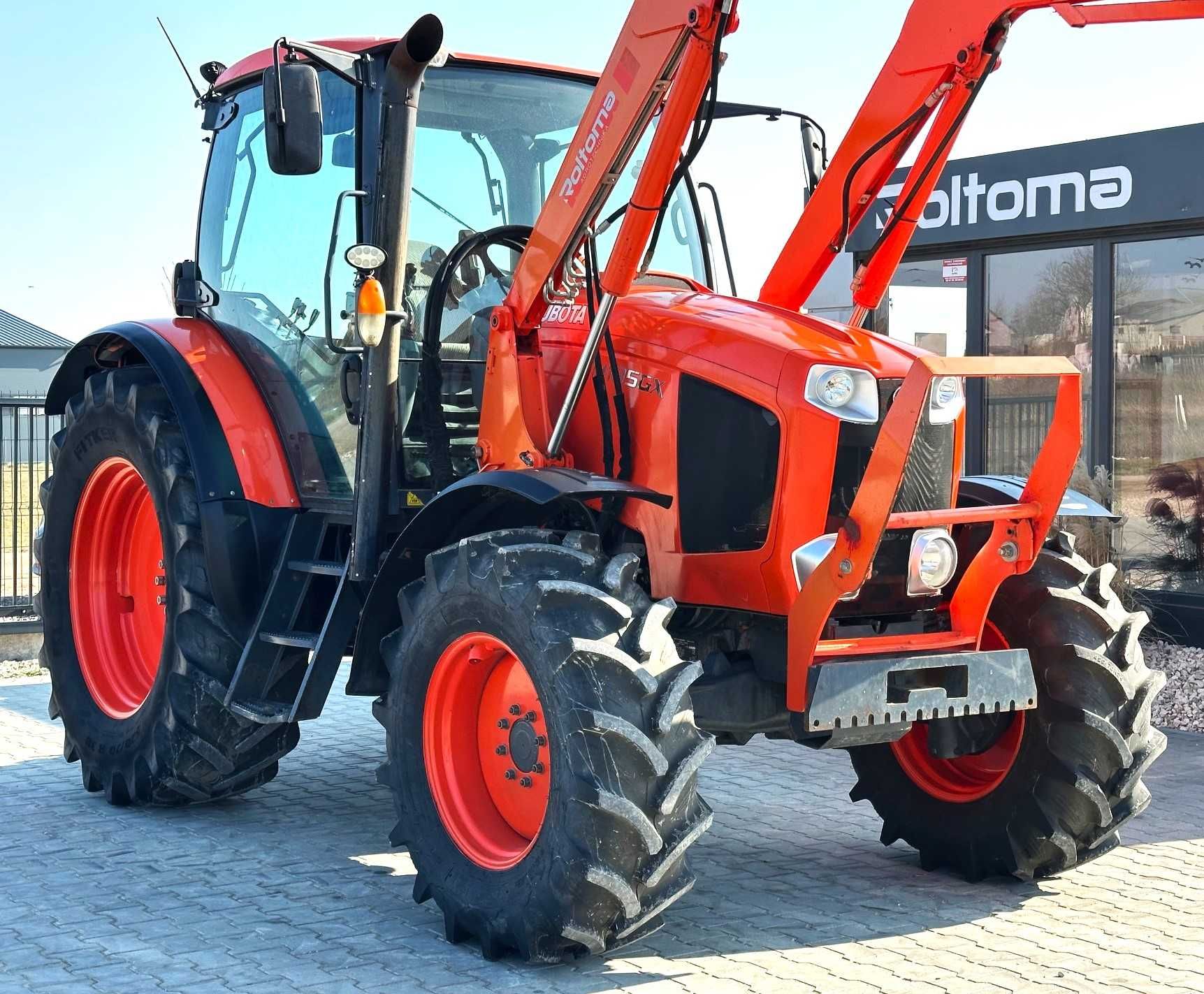 Kubota M 135 GX + ładowacz czołowy/M100GX, M110GX, M128GX/