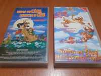 VHS: Coleçâo Todos os Cães Merecem o Céu 1 e 2