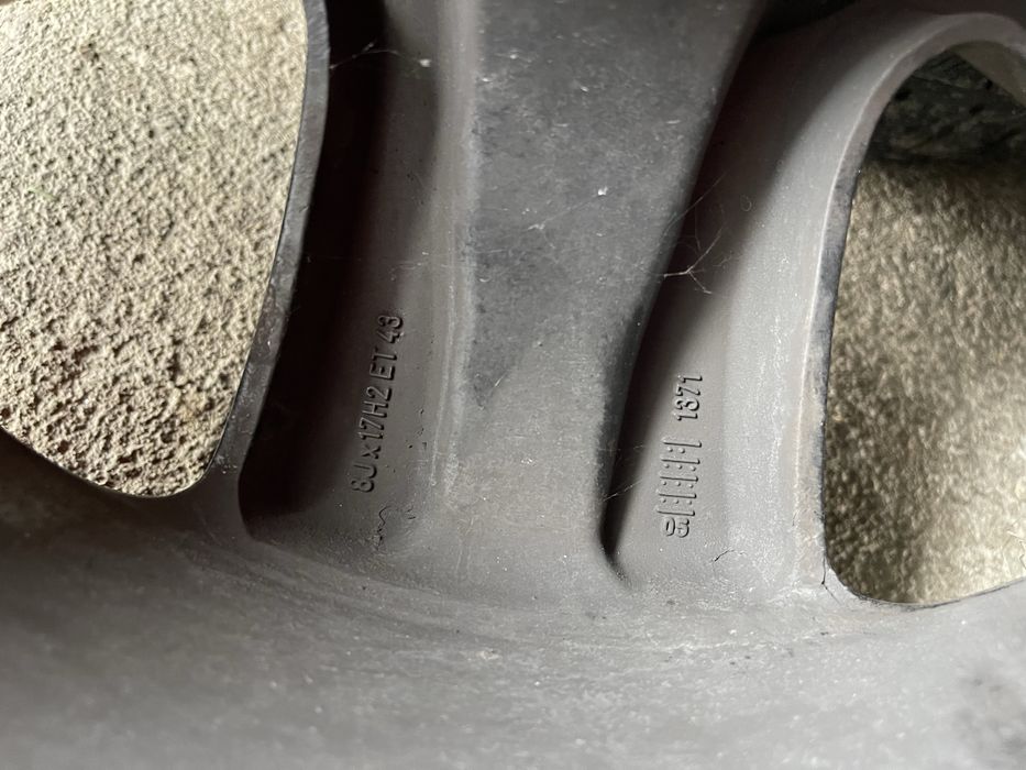 Oryginalne alufelgi MERCEDES A221 – 17” 8J 5x112 ET43 A2.21.40.10.30.2