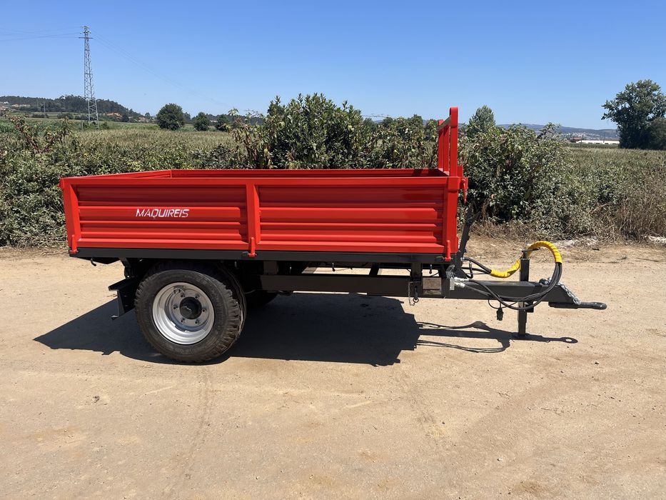 Reboque agricola tribasculante 1500kg