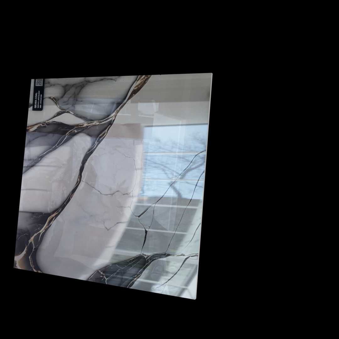 Płytki gresowe ZŁOTE REFLEKSY 60x60 POŁYSK marmur glamour złote żyły