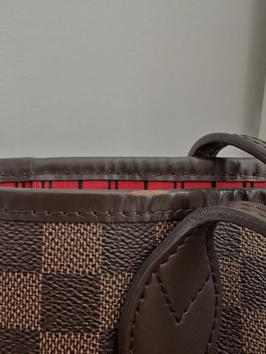 Carteira Louis Vuitton Neverfull GM Damier Ebene Canvas