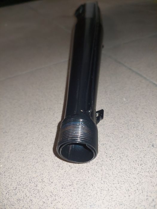 Nowa rura wydechową tłumik Romet motorynka czarny pl