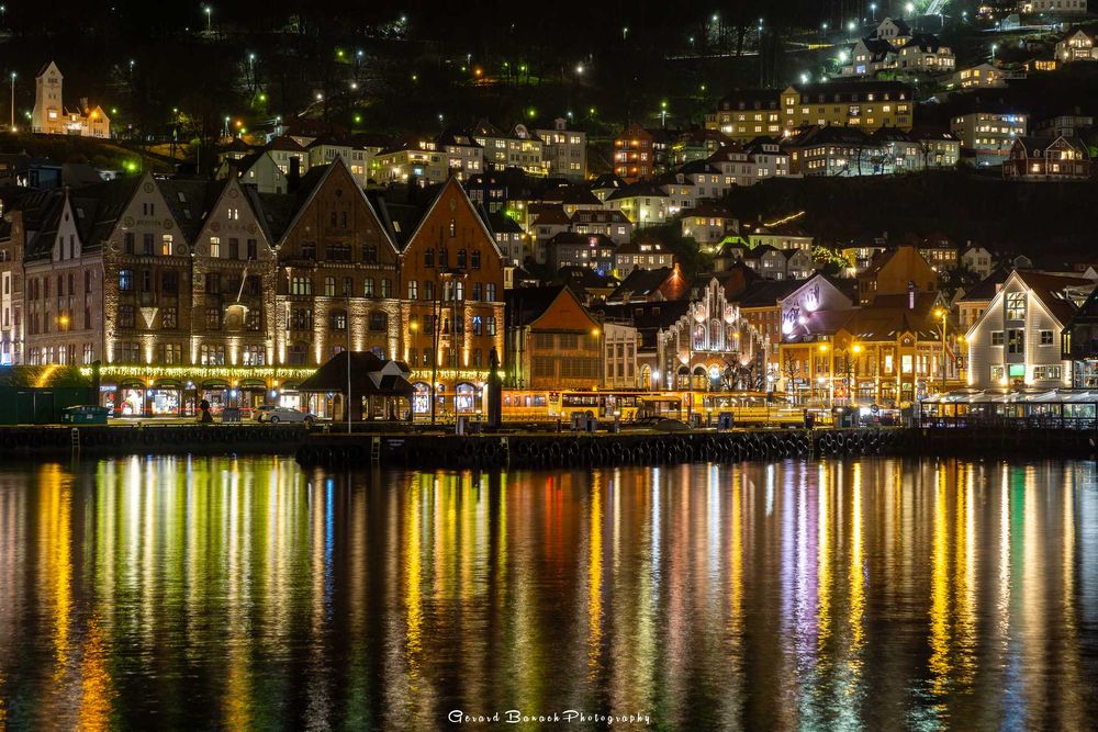 Fotoobraz 70x50 - autorski - Norwegia - Bergen