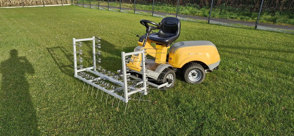 Areator wertykulator stiga park składany 2,3 metra do traktorka