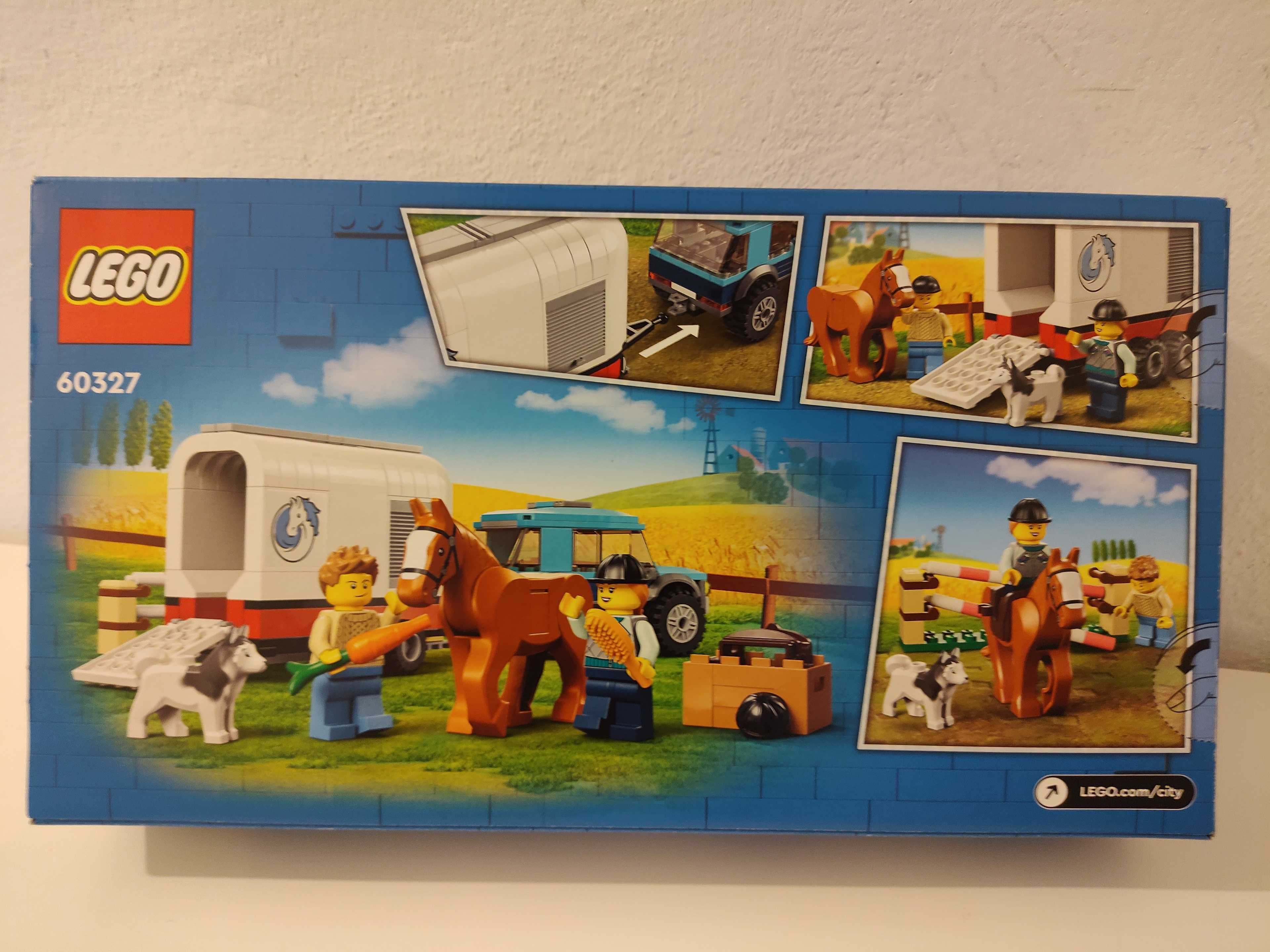 LEGO 60327 City - Przyczepa do przewozu koni - nowy zaplombowany