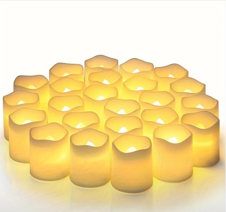 Zestaw 12 świeczek typu tealight
